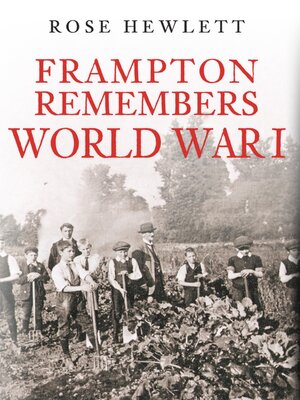 cover image of Frampton Remembers World War I